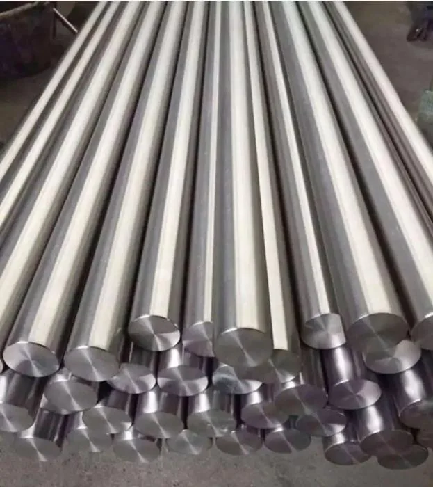 Titanium Alloy Round Rod Gr5 Solid Titanium Bar, for Heat and Corrosion Resistant Rndustrial Titanium